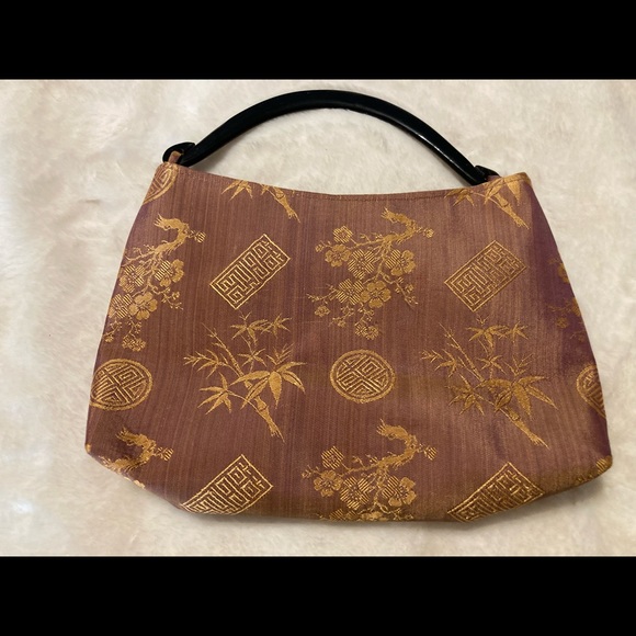 Beautiful  Satin mini handbag from Chinatown San Francisco - Picture 1 of 3